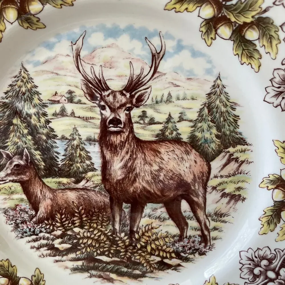 Royal Stafford Homeland STAG Salad Plates Plates 8.5
